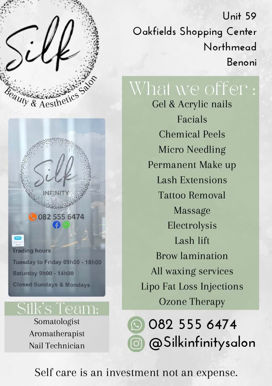 Silk Infinity | Self care is an investment not an expense